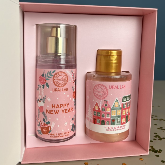 Новогодний Подарочный набор косметики